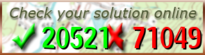 Check your solution